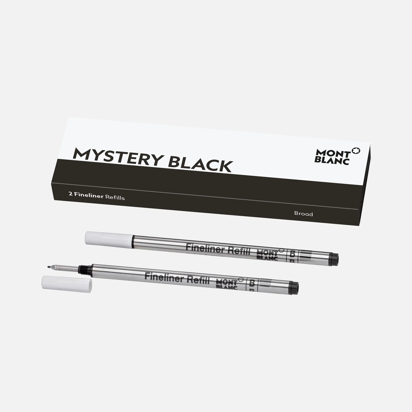 Montblanc Mystery Black 2 Fineliner Refills - Broad