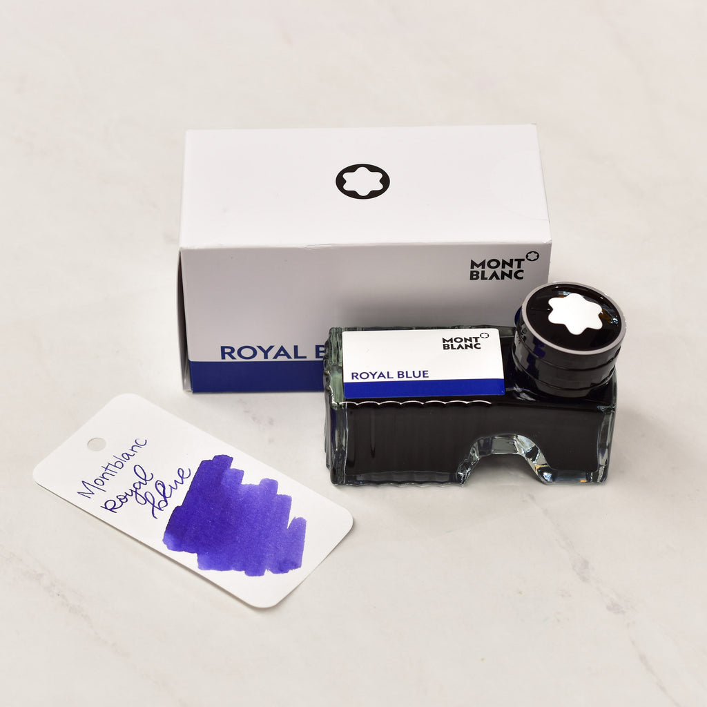 Montblanc ink best sale bottle royal blue