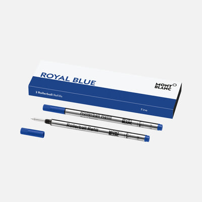 Montblanc Royal Blue 2 Rollerball Refills - Fine