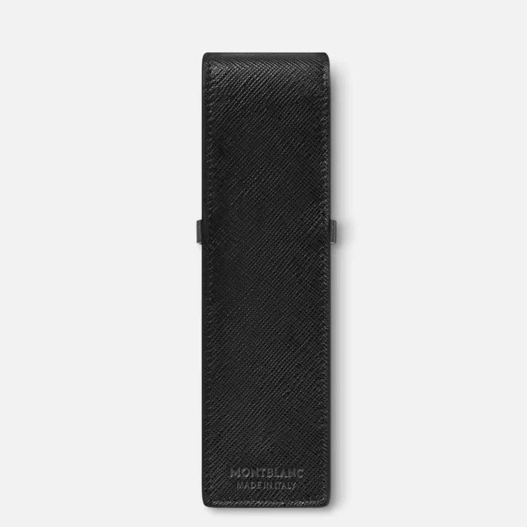 Montblanc Sartorial Black Two Pen Pouch Back Side