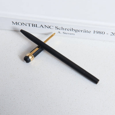 Montblanc Scenium Black & Gold Rollerball Pen