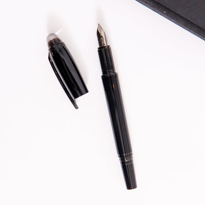 Montblanc Starwalker BlackCosmos Fountain Pen Shiny Black Resin