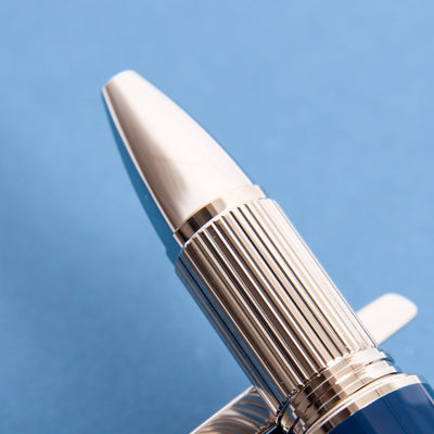 Montblanc Starwalker Blue Planet Rollerball Fineliner Pen Grip Section Details