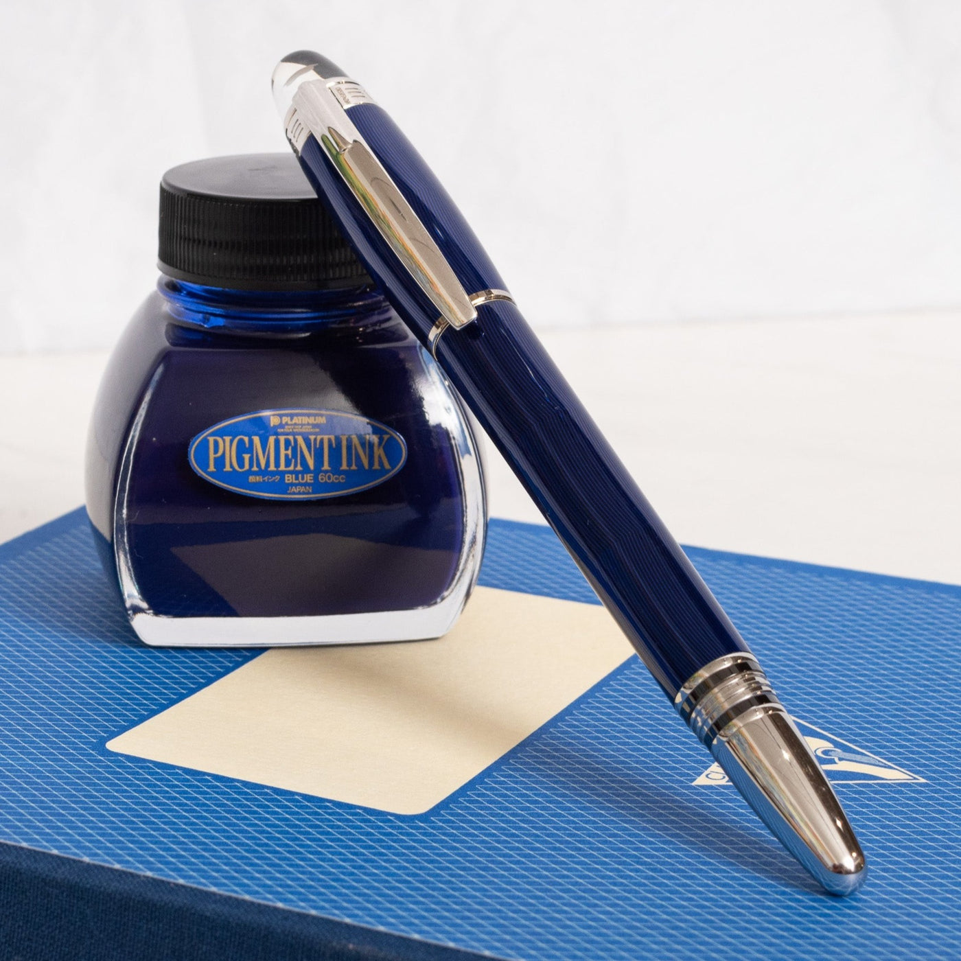 Montblanc Blue Rollerball Pen