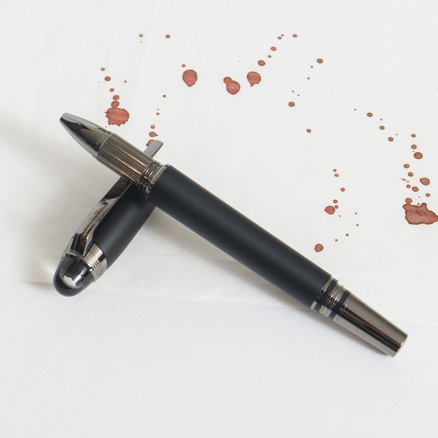Montblanc Starwalker UltraBlack Precious Resin Rollerball Pen