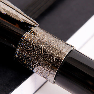 Montblanc-Writer's-Edition-Daniel-Defoe-Ballpoint-Pen-Center-Band