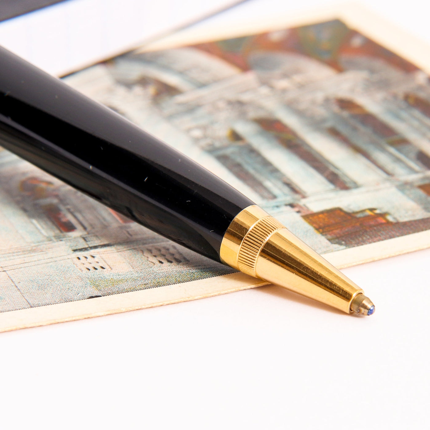 Montblanc-Writer's-Edition-Friedrich-Schiller-Ballpoint-Pen-Tip