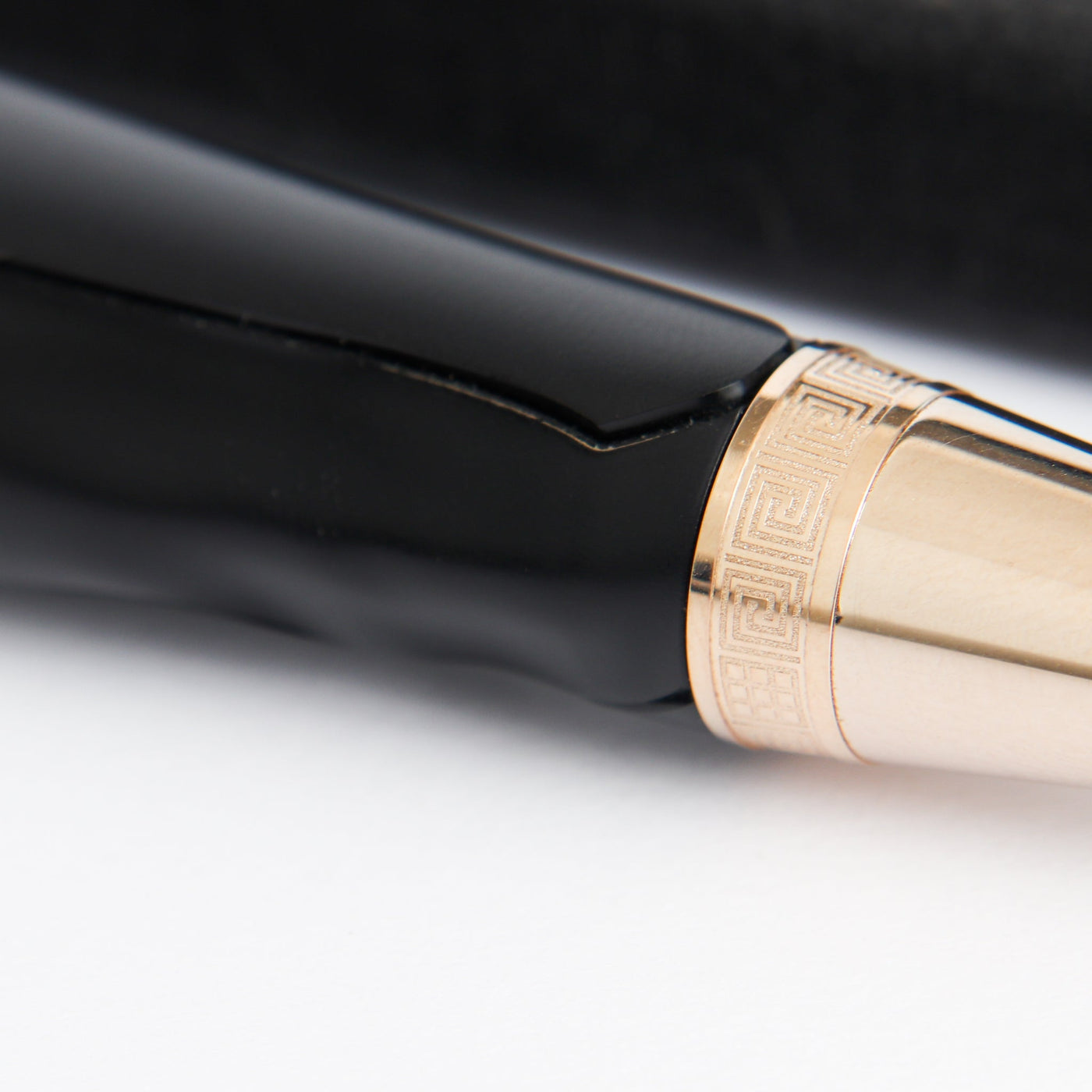 Montblanc Writer's Edition Homer Ballpoint Pen Preowned Greek Black Figured Pottery Engravings