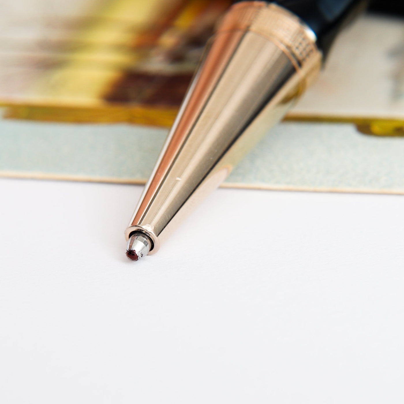 Montblanc Writer's Edition Homer Ballpoint Pen Preowned Tip Details