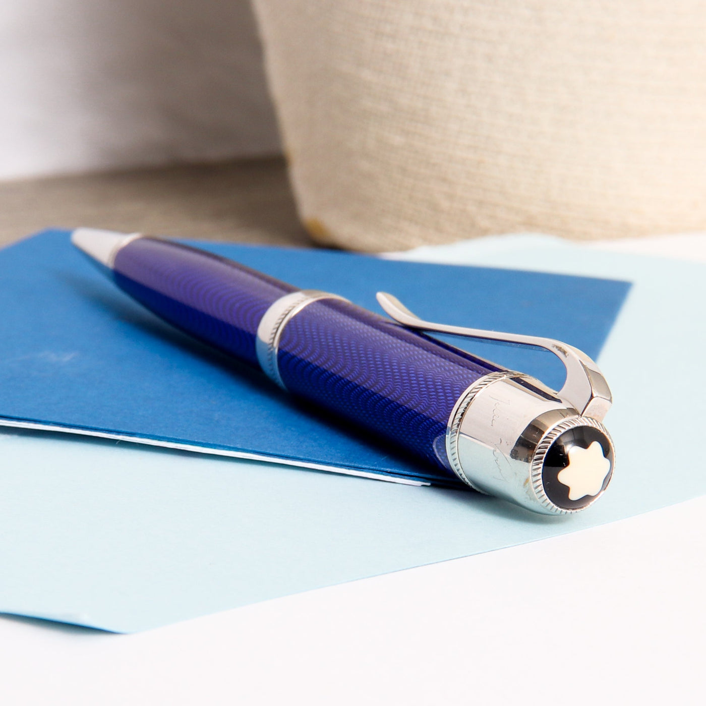 Montblanc Writer's Edition Jules Verne Ballpoint Pen Logo