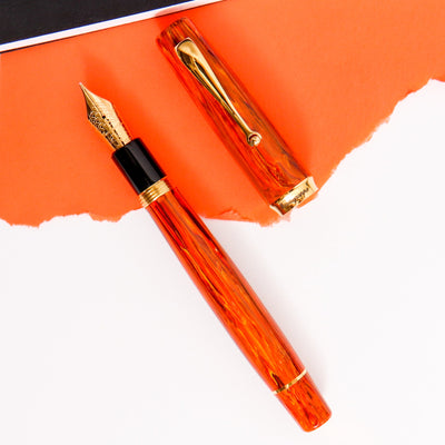 Montegrappa-Ammiraglio-Leo-Fountain-Pen-With-Gold-Trim