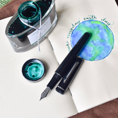 Montegrappa Elmo Black & Stainless Steel Fountain Pen