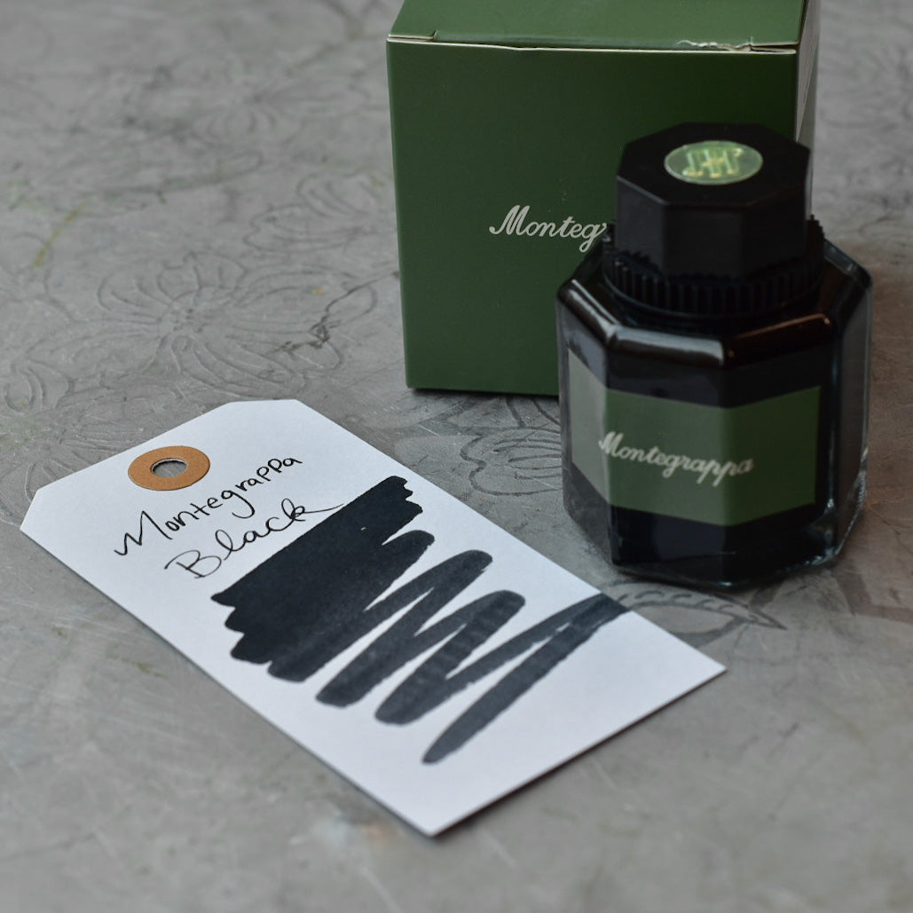 Montegrappa Black Ink Bottle 50 ml