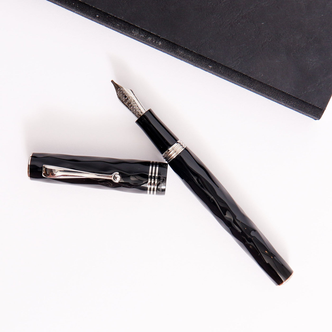 Montegrappa Brenta Fountain Pen Black Resin