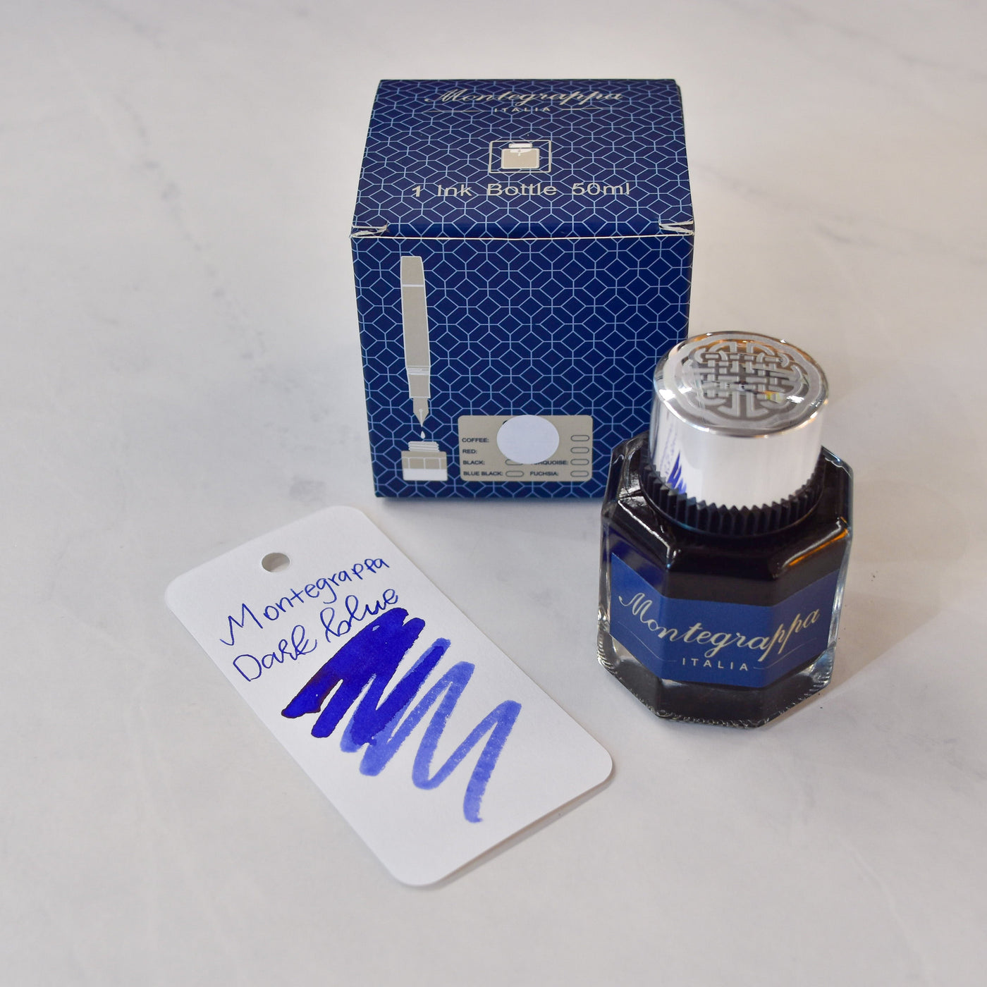 Montegrappa Dark Blue Ink Bottle