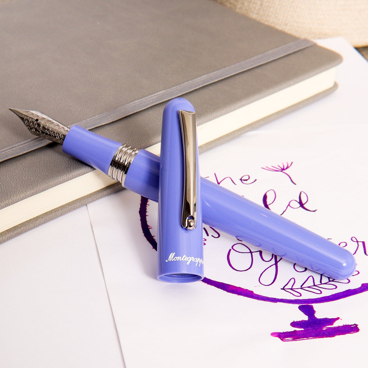 Montegrappa Very Peri Purple Fountain Pen