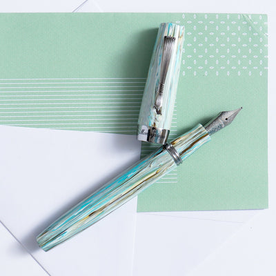 Montegrappa Elmo 02 Sea Green Fountain Pen