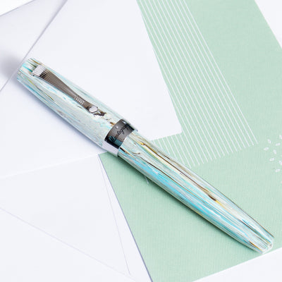 Montegrappa Elmo 02 Sea Green Fountain Pen