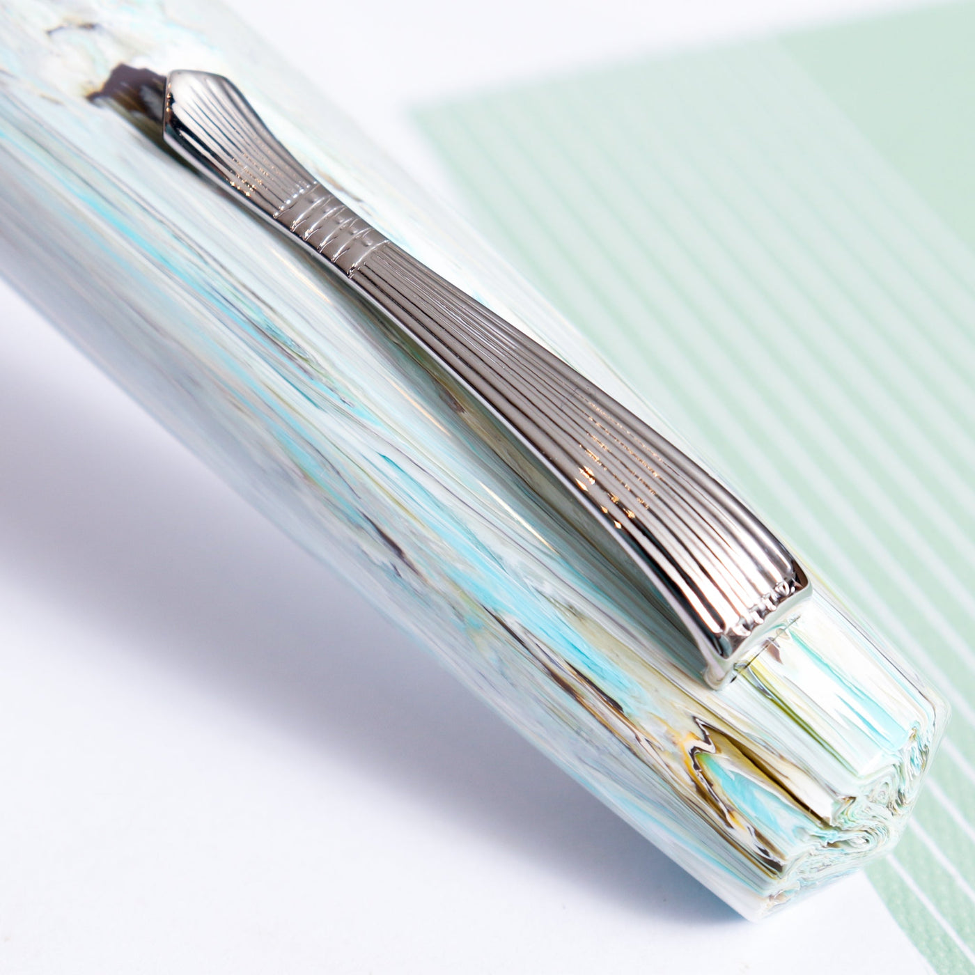 Montegrappa Elmo 02 Sea Green Fountain Pen