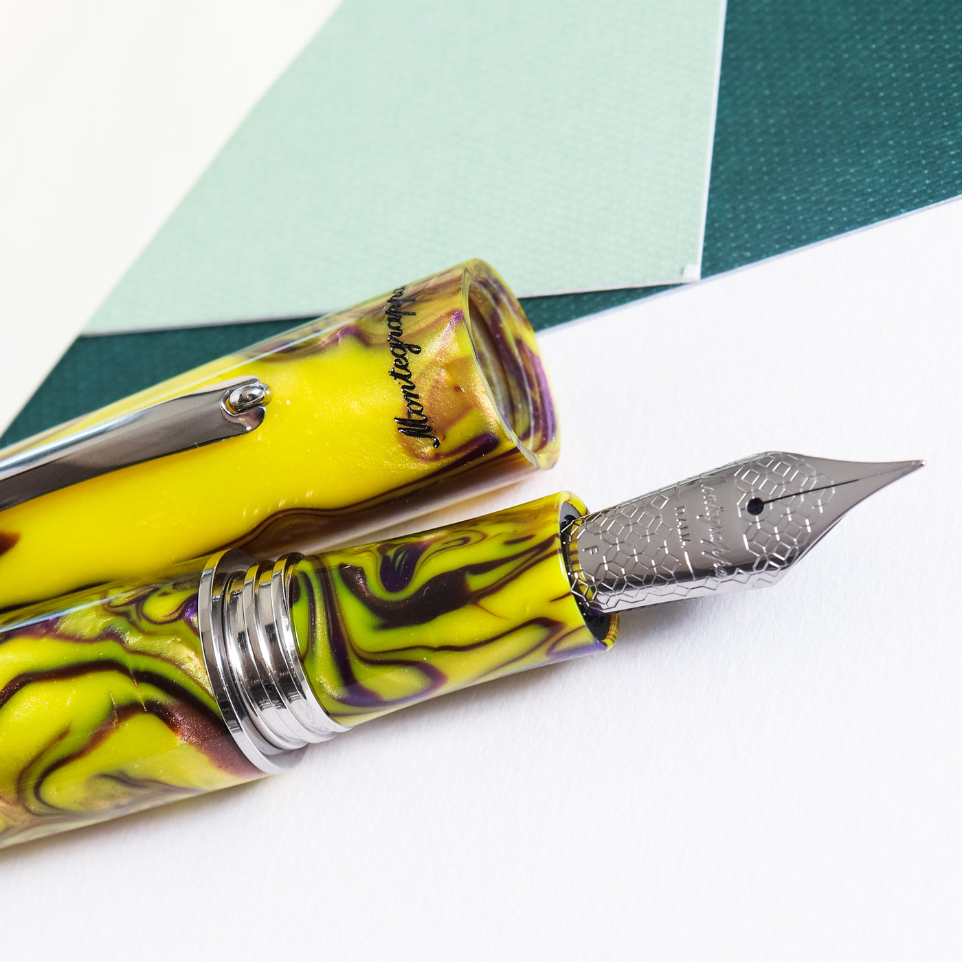 Montegrappa Elmo Iris Yellow Fountain Pen