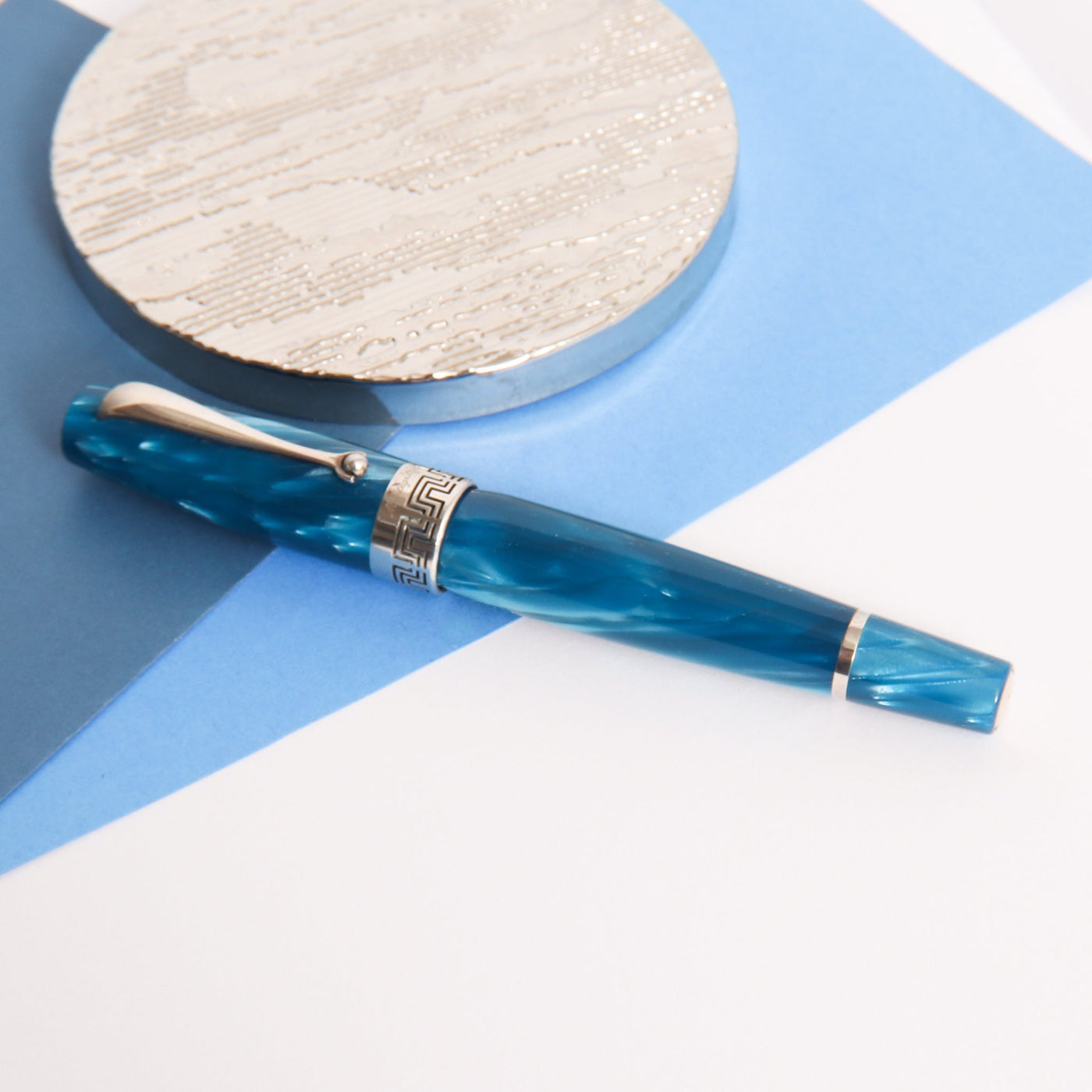 Montegrappa-Extra-Celluloid-Turquoise-Rollerball-Pen-Capped