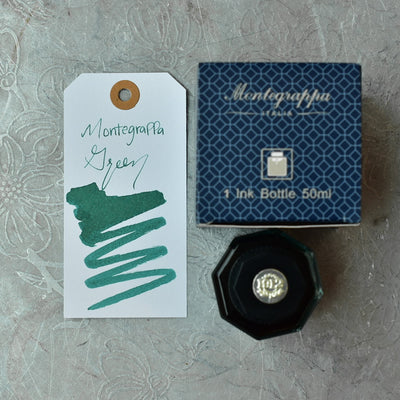 Montegrappa Green Ink Bottle 50 ml