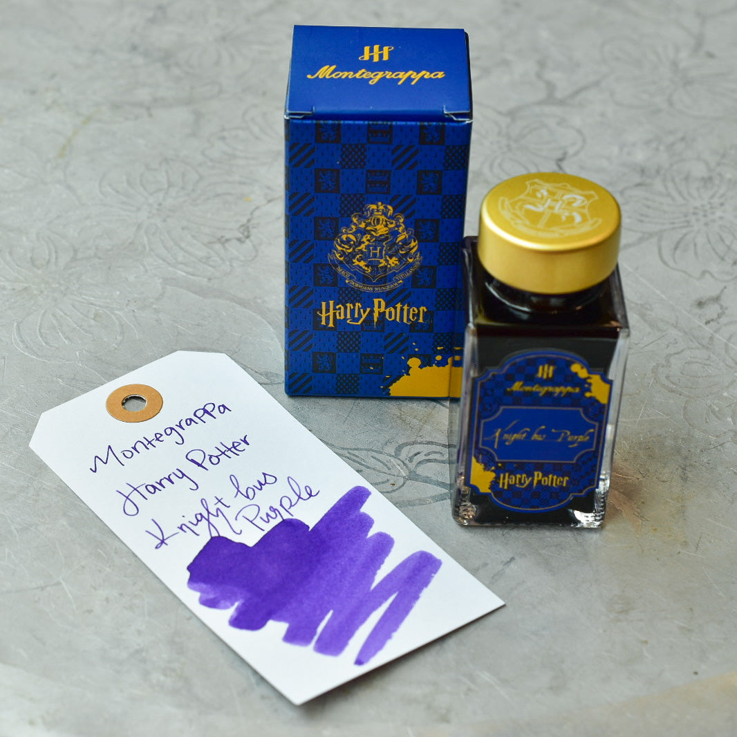 Montegrappa Harry Potter Knight Bus Purple Ink Bottle