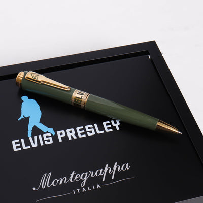 Montegrappa Icons Elvis Presley Green Limited Edition Ballpoint Pen