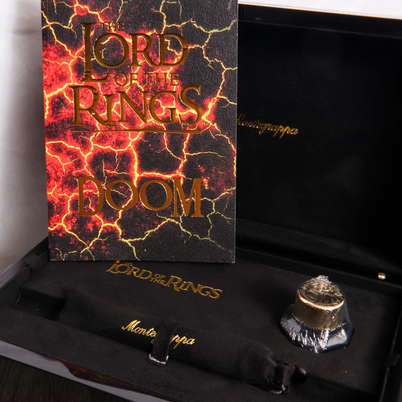Montegrappa Lord of the Rings Doom Fountain Pen Booklet Contents