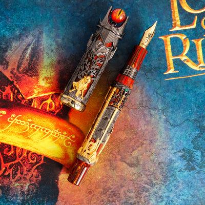 Montegrappa Lord of the Rings Doom Fountain Pen Hand Crafted