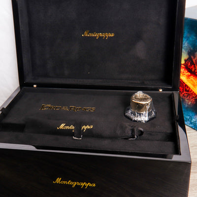 Montegrappa Lord of the Rings Doom Fountain Pen Pen And Ink Inside Display Case
