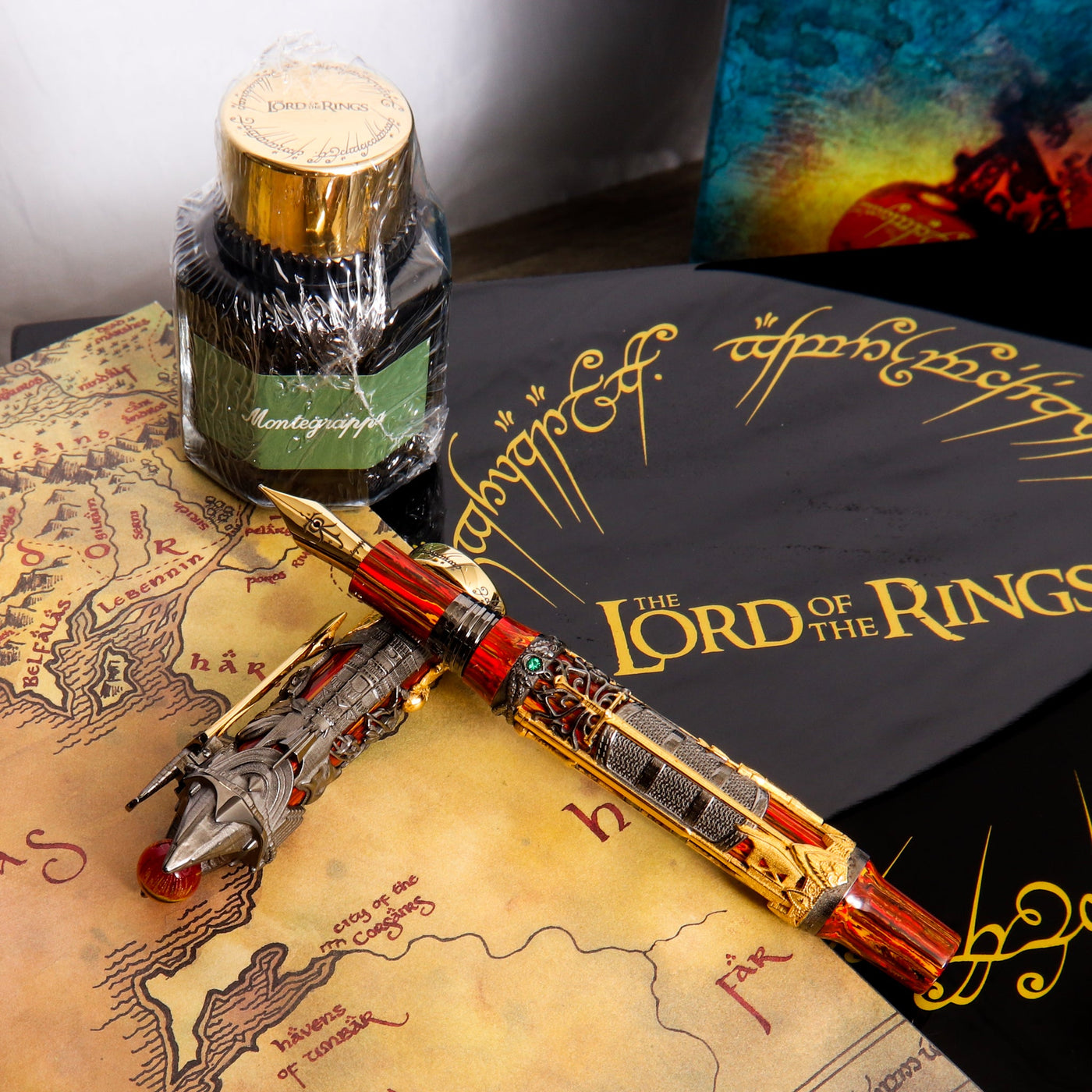 Montegrappa Lord of the Rings Doom Fountain Pen