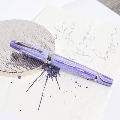 Montegrappa Mia Very Peri Fountain Pen Capped