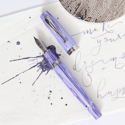 Montegrappa Mia Very Peri Fountain Pen Purple