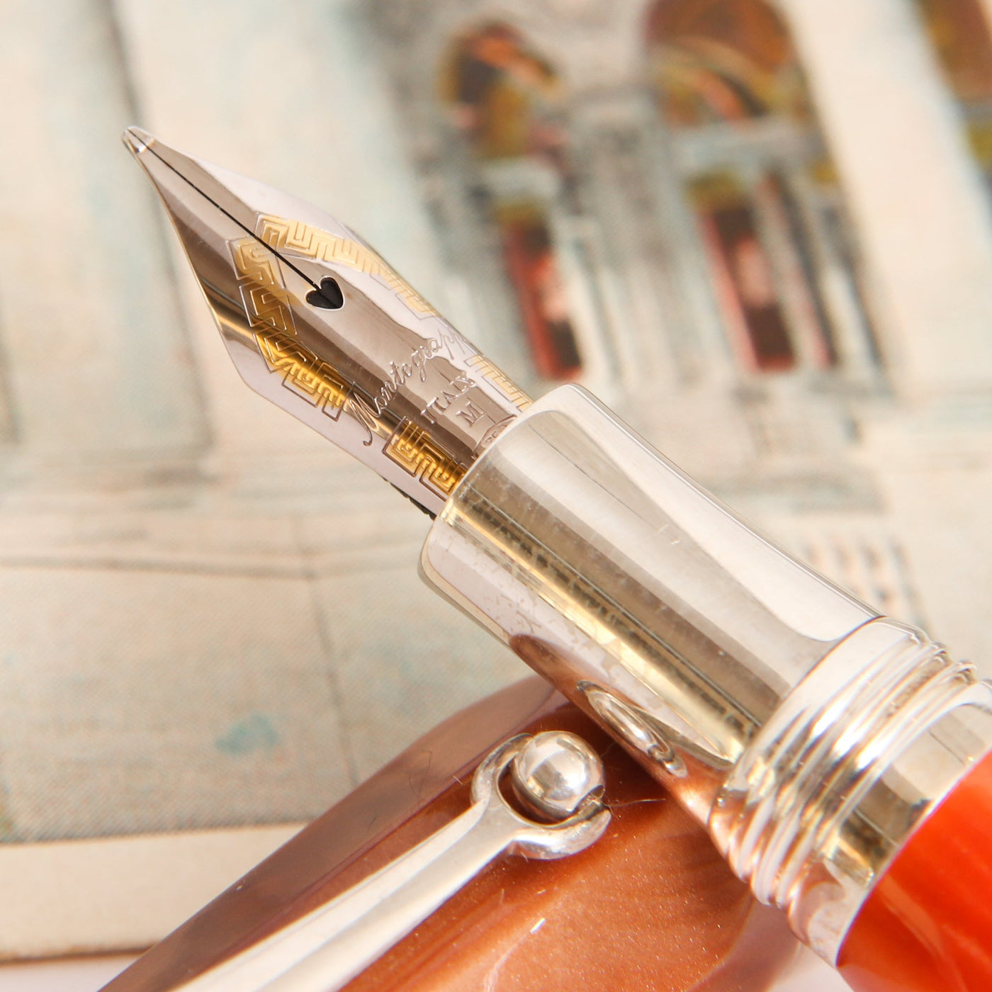 Montegrappa Micra Caramel Fountain Pen Nib