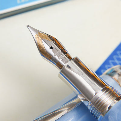 Montegrappa Micra Light Blue Fountain Pen - Preowned Nib
