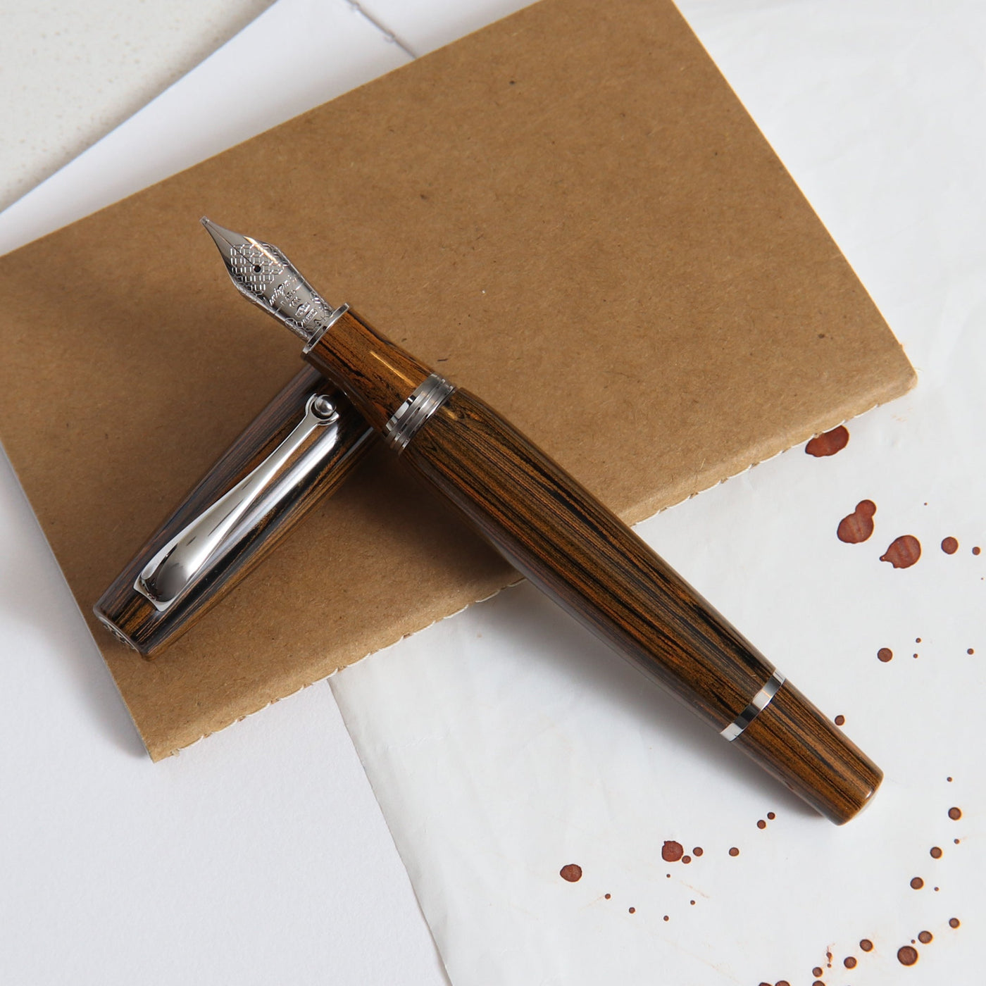 Montegrappa Miya Brick Red Fountain Pen