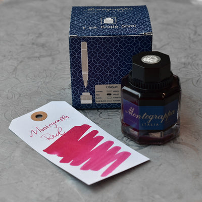 Montegrappa Red Ink Bottle 50 ml