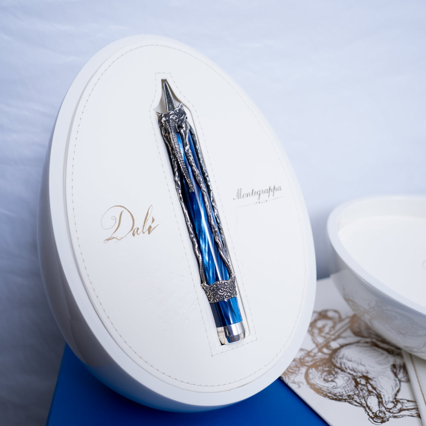Montegrappa Salvador Dali Limited Edition Rollerball Pen Inside Display