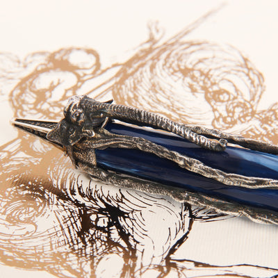 Montegrappa Salvador Dali Limited Edition Rollerball Pen Silver Accents