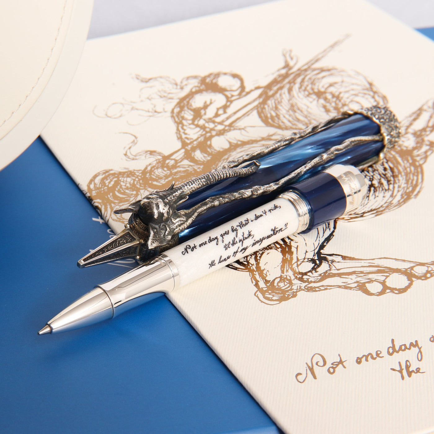Montegrappa Salvador Dali Limited Edition Rollerball Pen Uncapped