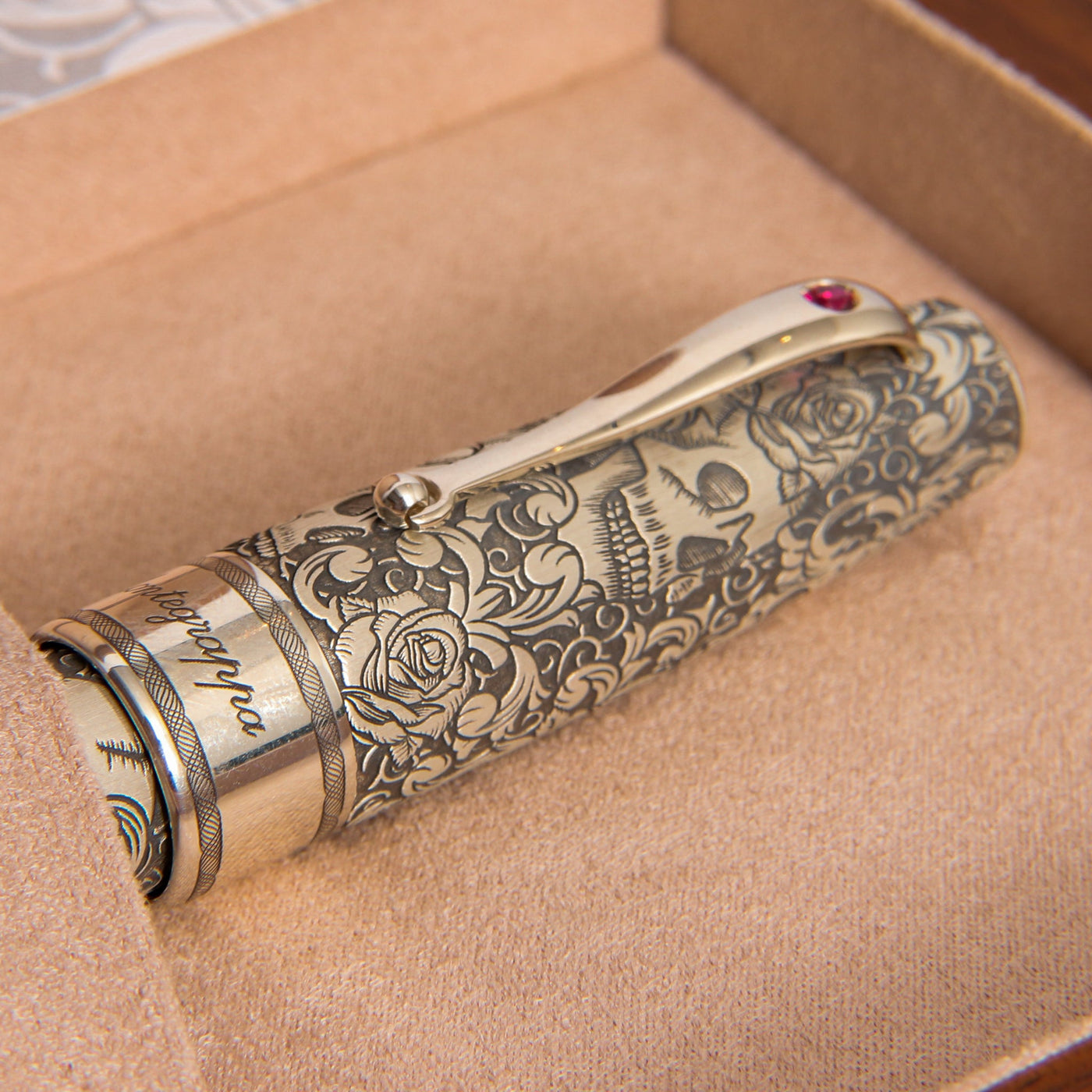 Engraved Montegrappa Fountain Pen