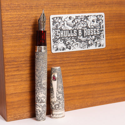 Montegrappa Skull & Roses Fountain Pen