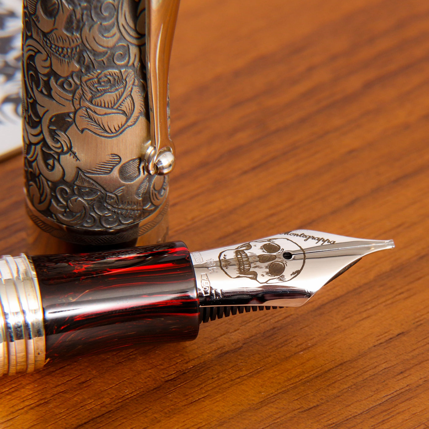 Montegrappa Skull Nib