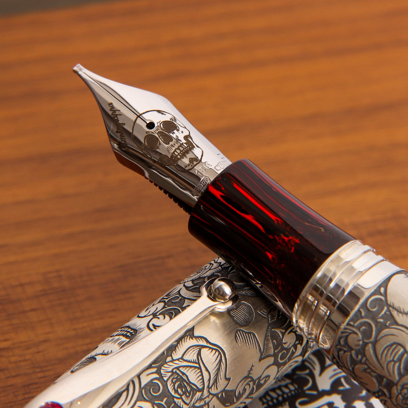 Montegrappa Skull & Roses Nib