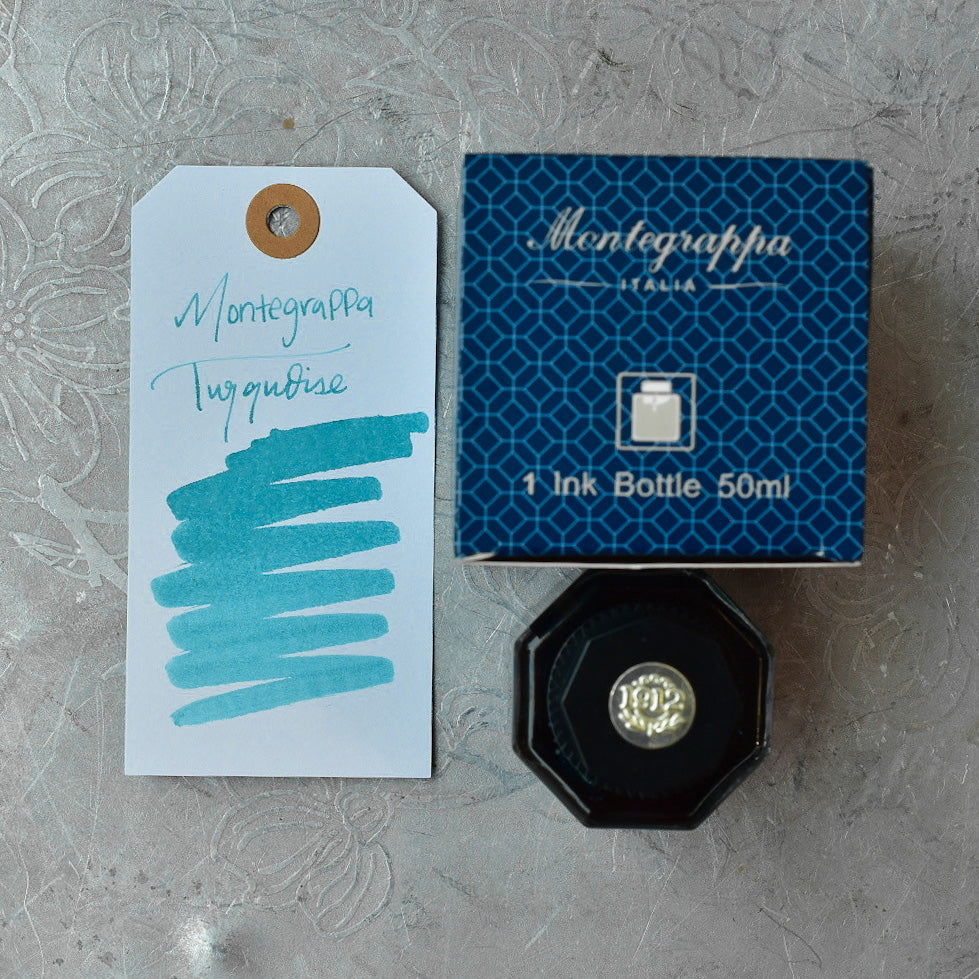 Montegrappa Turquoise Ink Bottle 50 ml