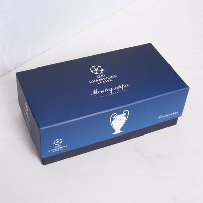 Montegrappa UEFA Champions League Light Blue Fountain Pen Box