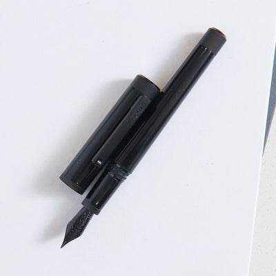 Montegrappa Zero Black & Silver Fountain Pen