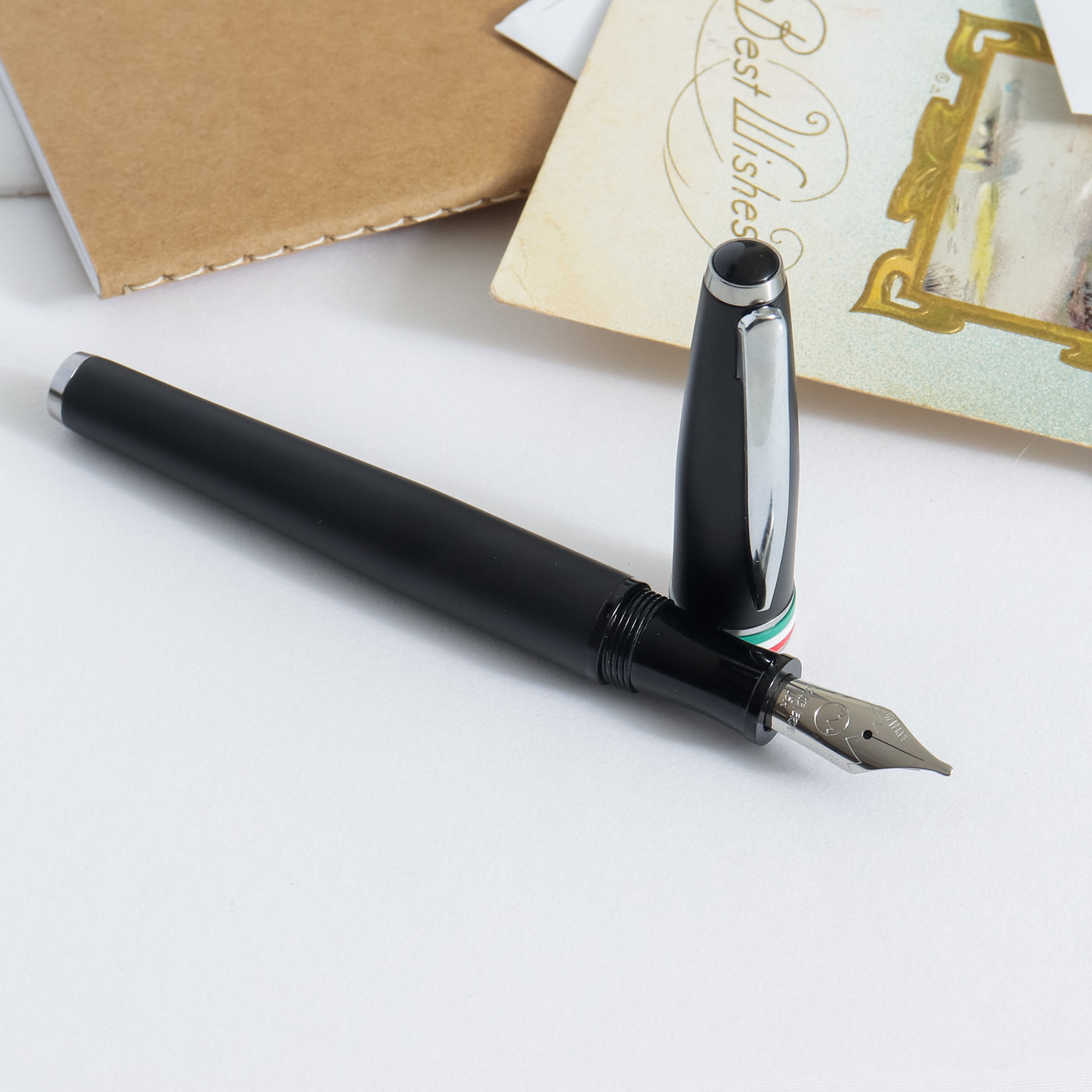 Monteverde Aldo Domani Italia Black Fountain Pen