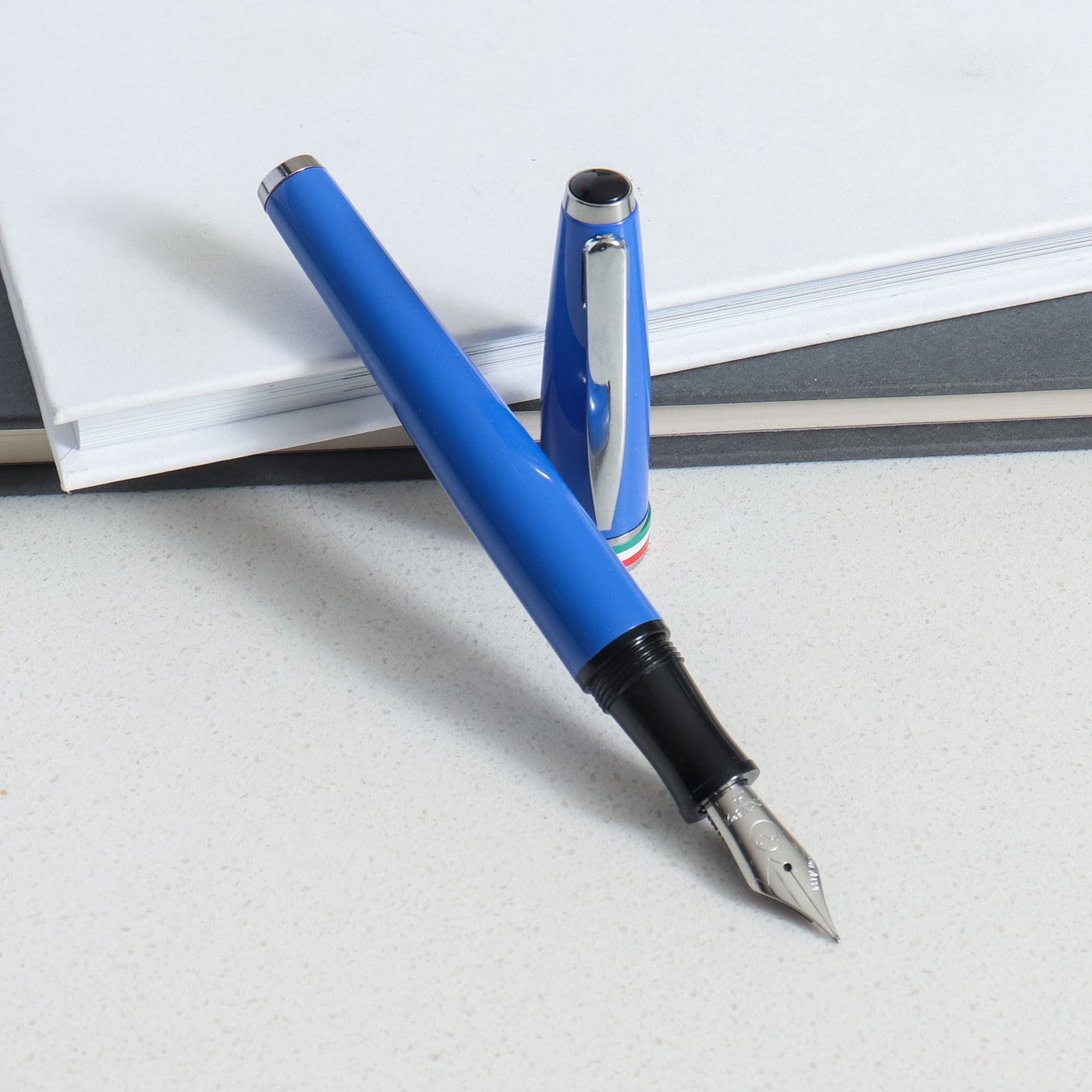 Monteverde Aldo Domani Italia Exotic Blue Fountain Pen